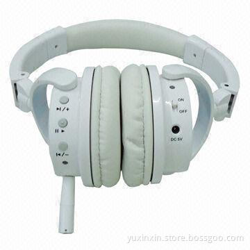 Fashionable 2.4G Wireless Headphone with Integrated Rechargeable Li-ion Batteries